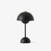Matte Black &Tradition VP9 Flowerpot Portable Table Lamp
