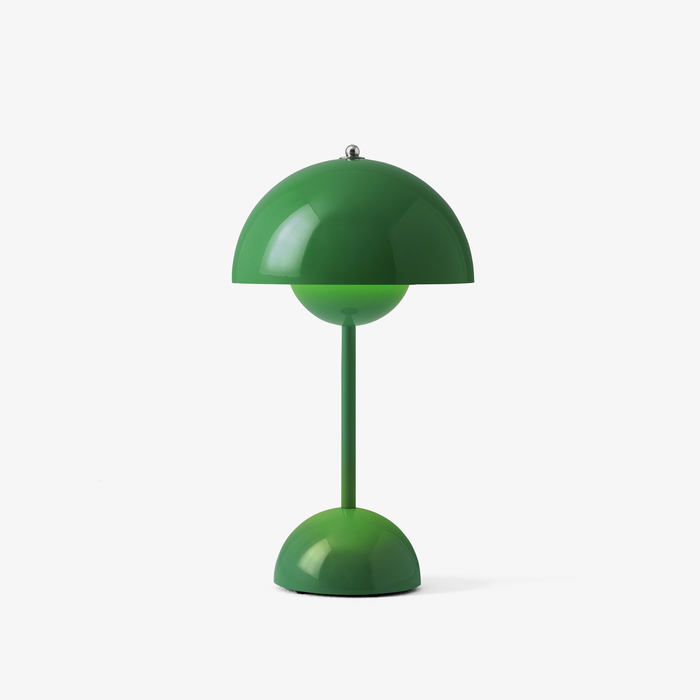 Signal Green &Tradition VP9 Flowerpot Portable Table Lamp