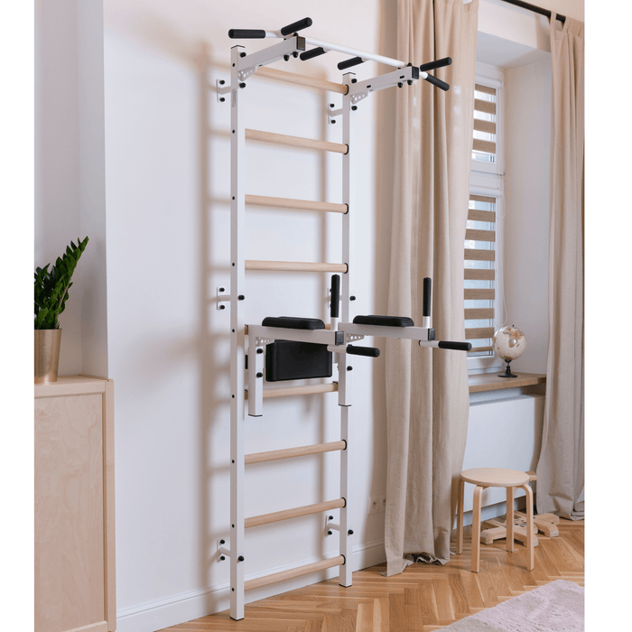 BenchK 722 Wall Bar With Steel Pull-Up + Dip Bar - Condopreneur