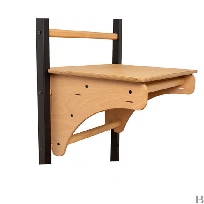 BenchK 212 Wallbar with Adjustable Pull-up Bar, Removable BenchTop and gymnastics Accessories