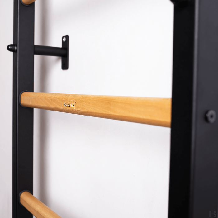 BenchK 711 Wall Bar - With Solid Wood Pull-Up Bar - Condopreneur