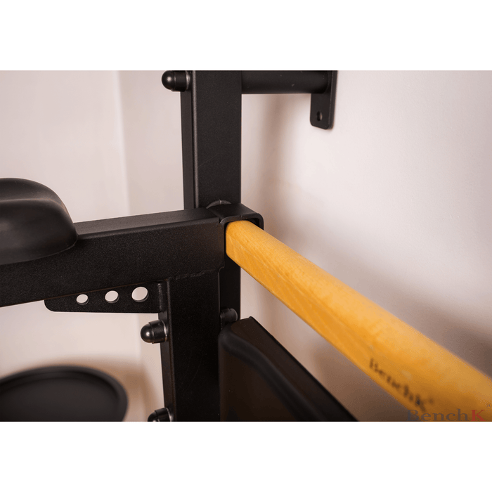 732 Wall Bar With Pull-Up Bar(With Barbell Holder) + Dip Bar - Condopreneur