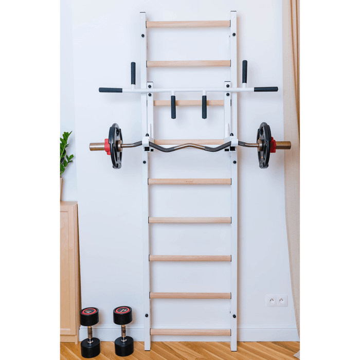 BenchK 731 Convertible Pull-Up Bar With Barbell Holder - Condopreneur