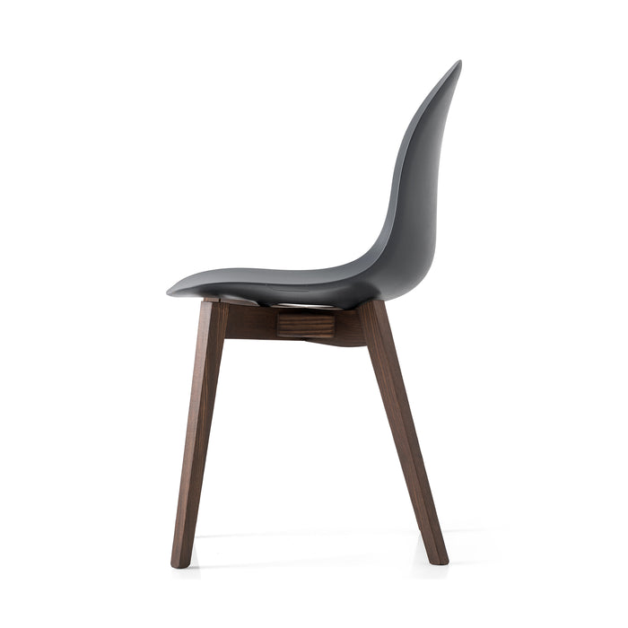 Connubia Academy Chair (Recycled Plastic + Wood)