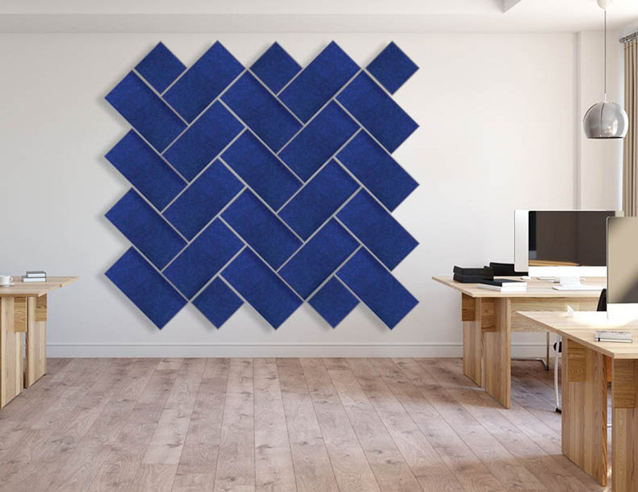 SoundSorb™ Acoustic Rectangles, Wall-Mounted