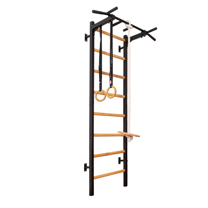 BenchK 221 With Fixed Steel Pull Up Bar + Gymnastics Accessories