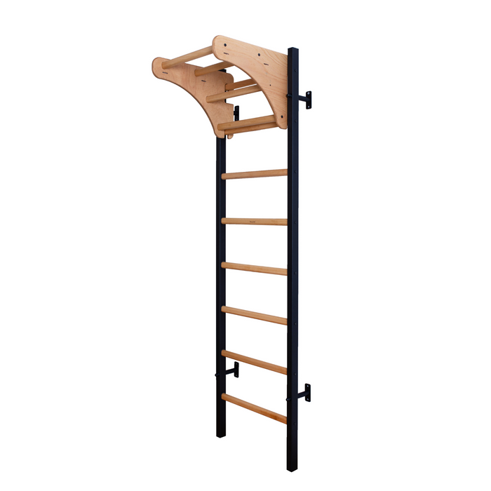 BenchK 211 Wallbar with Wooden Pullup Bar