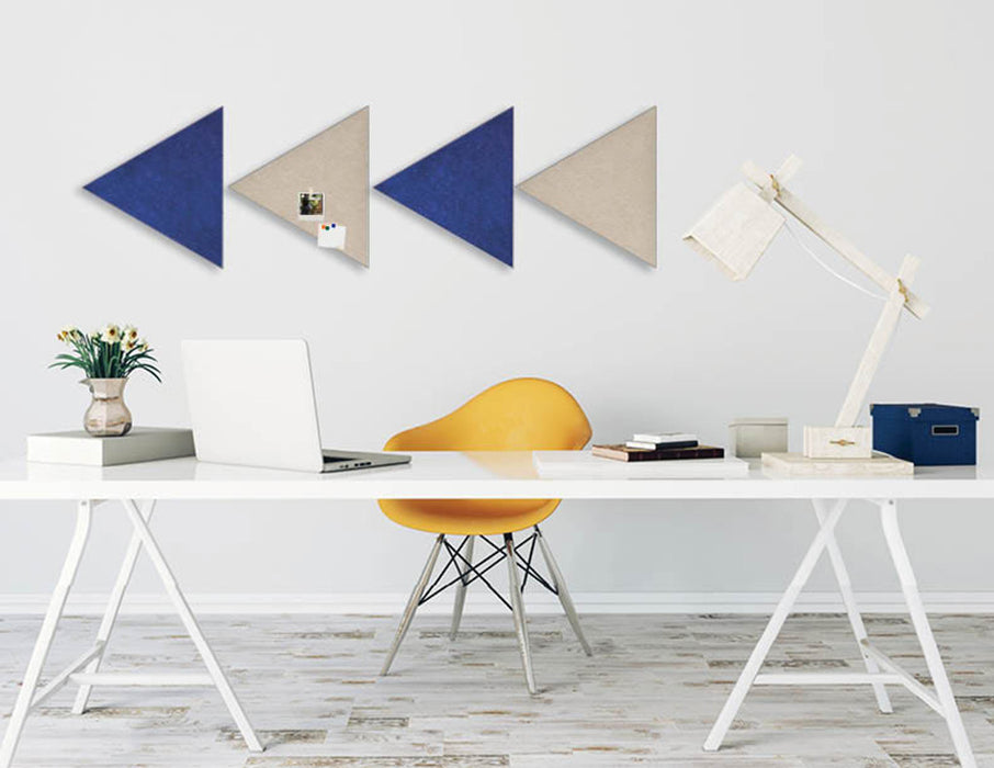 SoundSorb™ Acoustic Triangles, Wall-Mounted