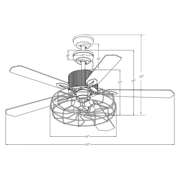 Helston Smart Ceiling Fan - Condopreneur