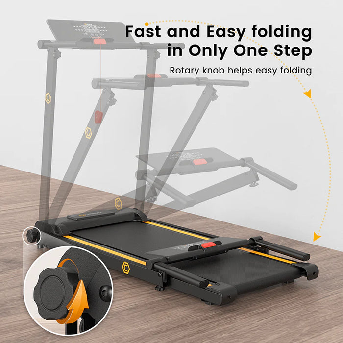 UREVO Folding Mini Treadmill