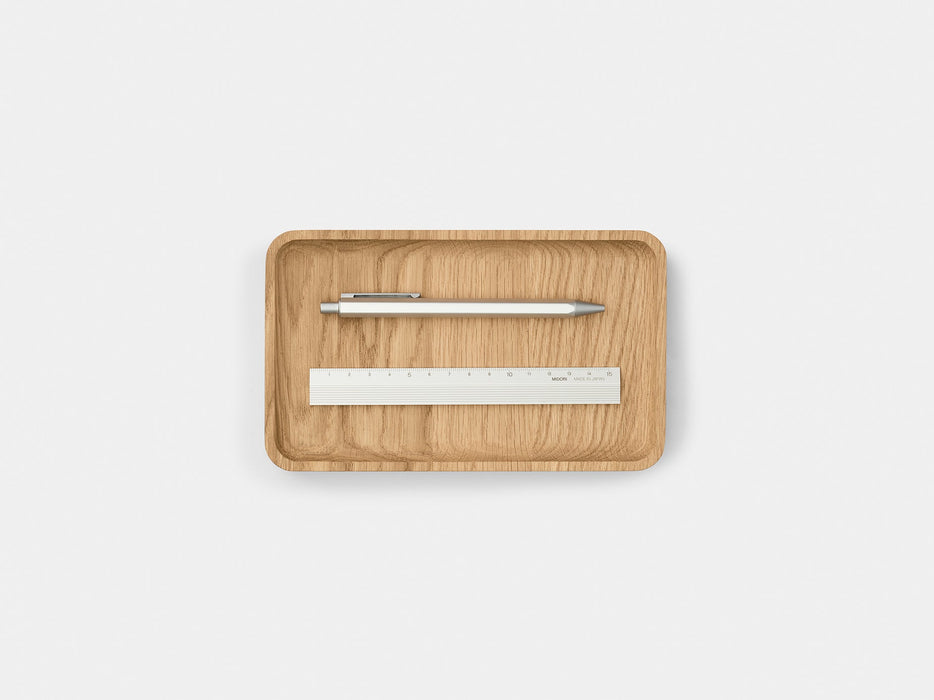 Catch-All Tray with Neatly Organized Desk Accessories