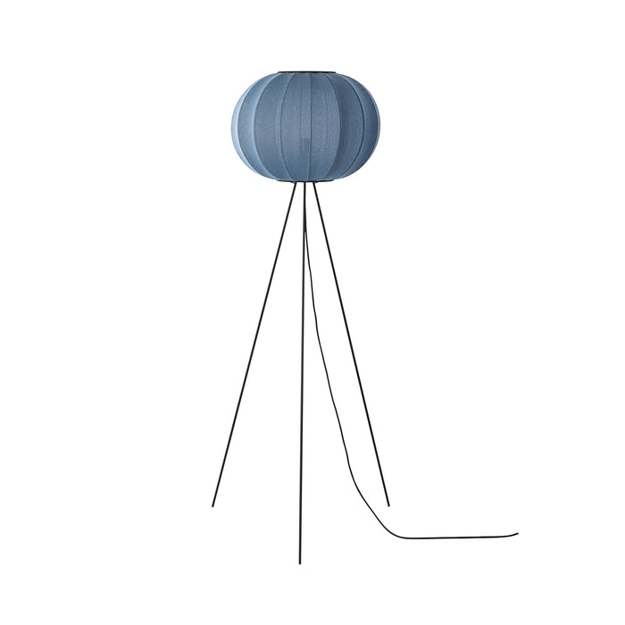Made by Hand, Knit-Wit High Floor Lamp 45, Blue Stone, Floor,