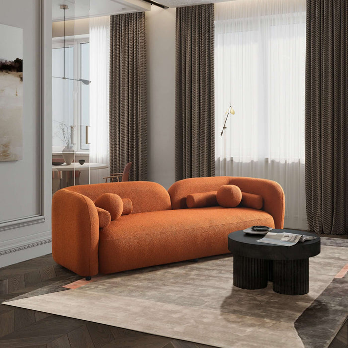 Donna Japandi Style Boucle Sofa