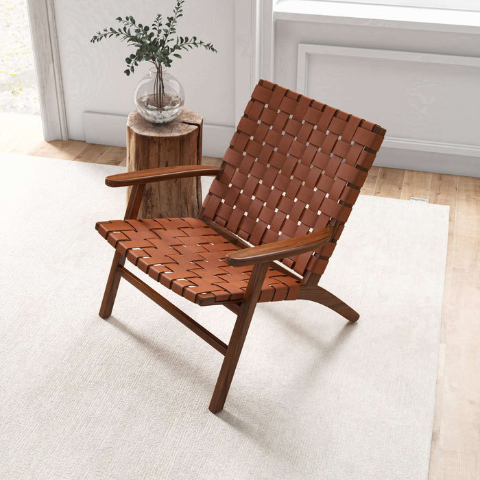 Kangley Leather Arm Chair
